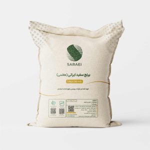 برنج سفید ایرانی طارم هاشمی سرائی - 10 کیلوگرم