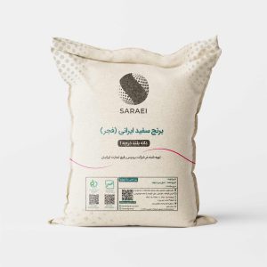برنج سفید ایرانی فجر سرائی - 10 کیلوگرم